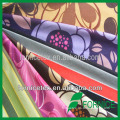 10 years China manufacturer 100% polyester print velvet fabric for bed sheets